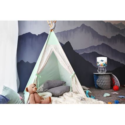 Candeeiro de criança OCEAN 1xE27/60W/230V