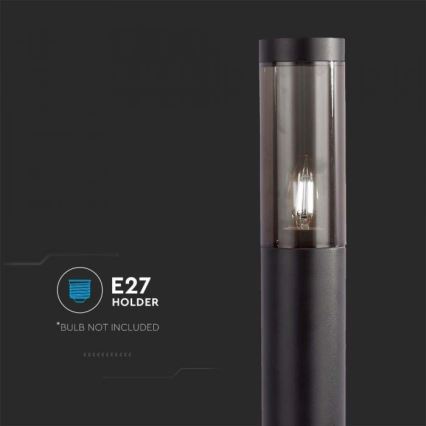 Candeeiro de exterior 1xE27/18W/230V IP44 100 cm