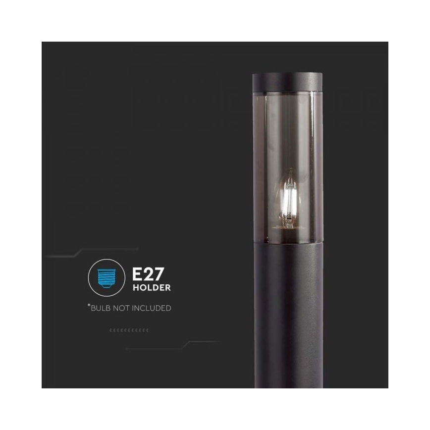 Candeeiro de exterior 1xE27/18W/230V IP44 100 cm