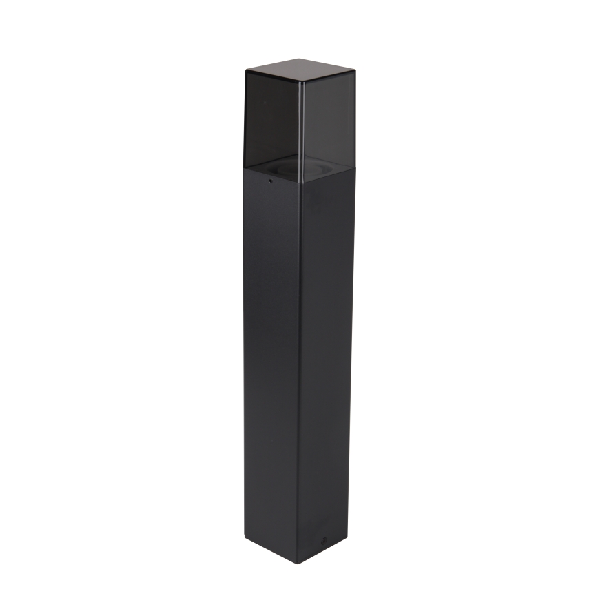 Candeeiro de exterior 1xE27/40W/230V IP44 50 cm preto/vidro fumado