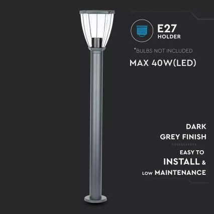 Candeeiro de exterior 1xE27/40W/230V IP44