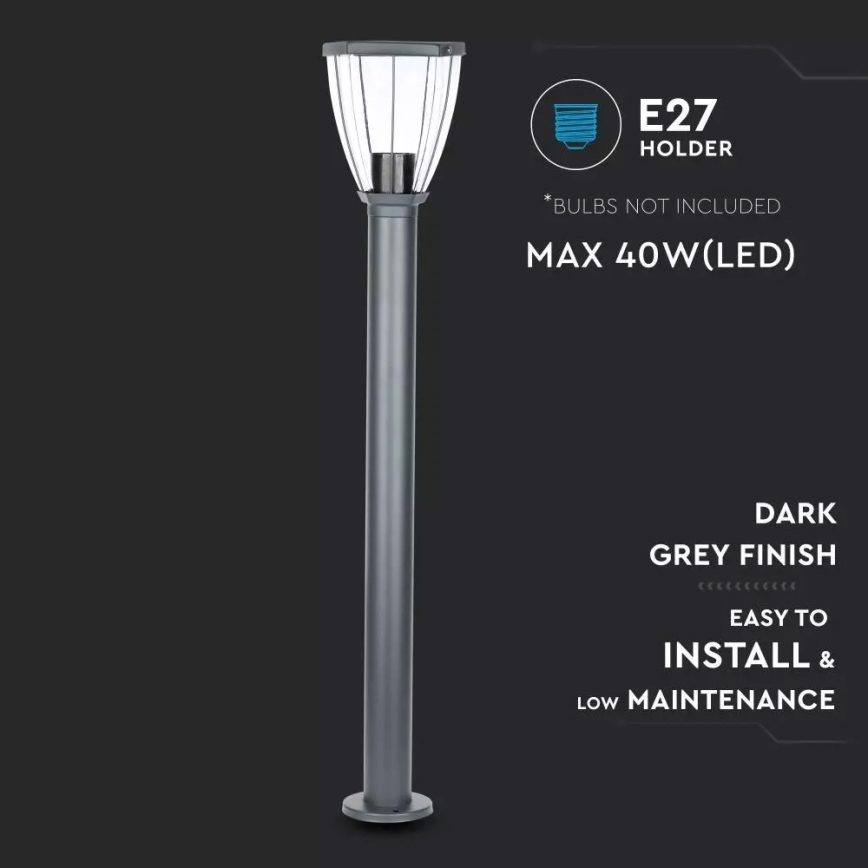 Candeeiro de exterior 1xE27/40W/230V IP44