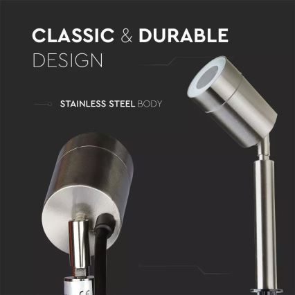 Candeeiro de exterior 1xGU10/35W/230V IP44