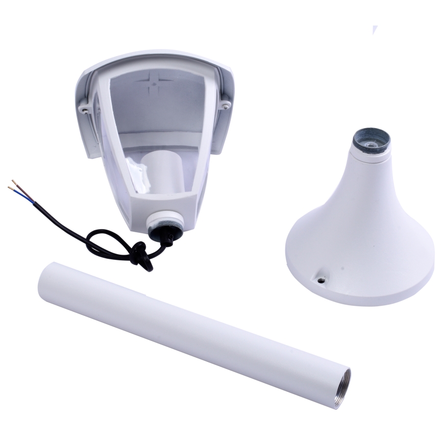 Candeeiro de exterior FOX 1xE27/40W/230V IP44 branco