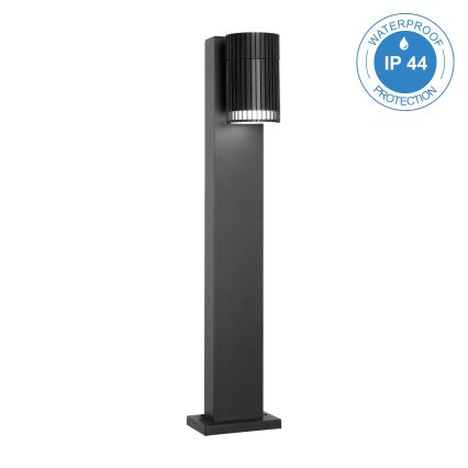 Candeeiro de exterior LANTHEA 1xGU10/11W/230V IP44 50 cm preto