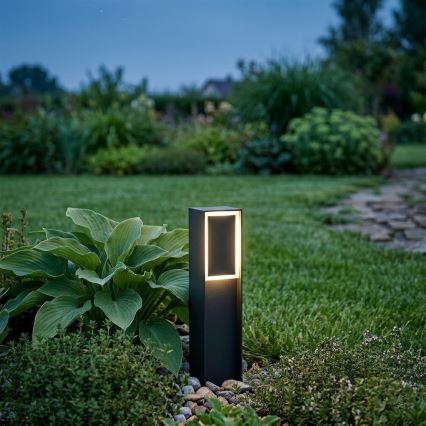 Candeeiro de exterior LED MODO, 4,8W/230V, 4000K, IP44, 30 cm, preto
