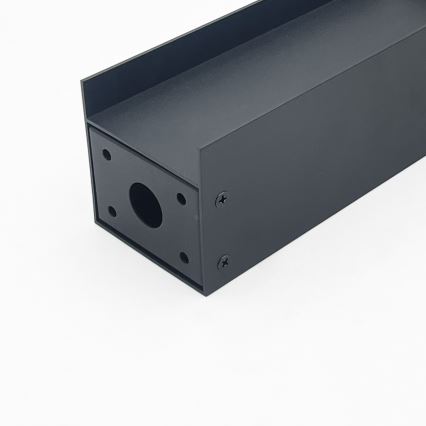 Candeeiro de exterior LED MODO LED/23,4W/230V 4000K IP44 80 cm preto