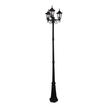 Candeeiro de exterior LIGURIA 3xE27/60W/230V IP43 2,5m