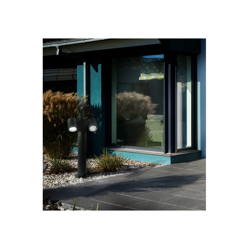 Candeeiro de exterior PINO 2xGU10/10W/230V IP44 44 cm