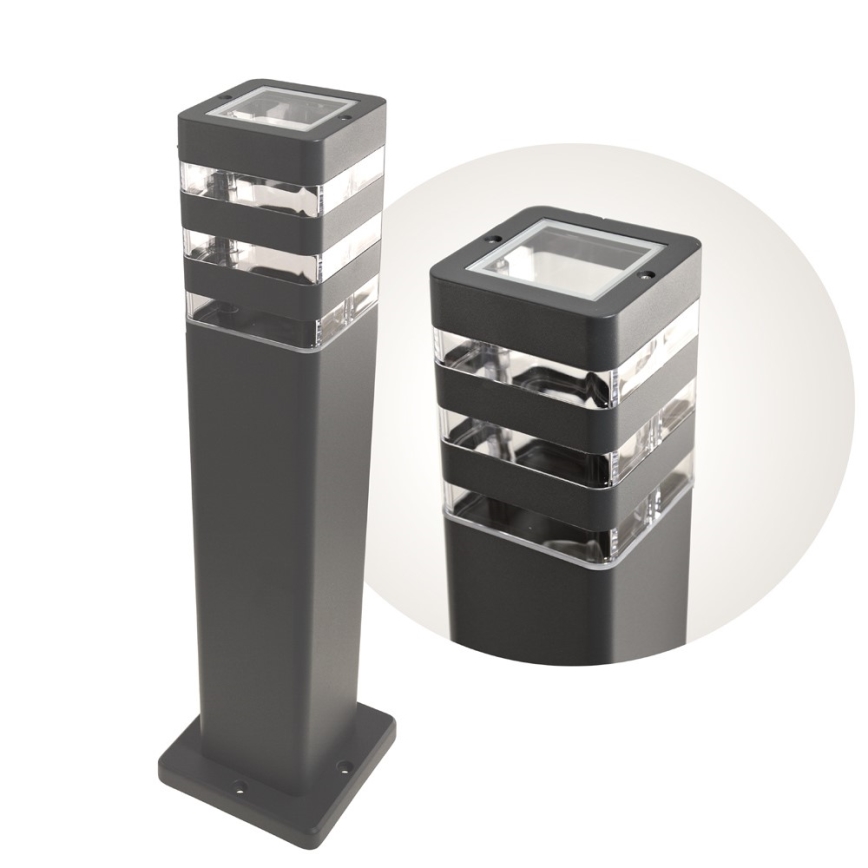 Candeeiro de exterior SANTA 1xE27/60W/230V 50 cm IP54 antracite