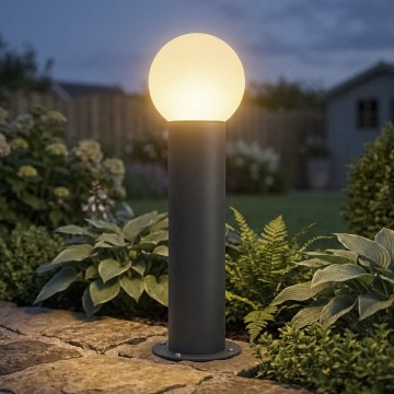 Candeeiro de exterior STONO 1xE27/15W/230V 50 cm IP65 antracite