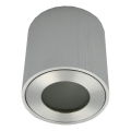 Candeeiro de exterior tipo spot FARA 1xGU10/30W/230V IP54 prateado