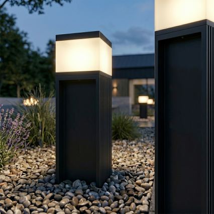 Candeeiro de exterior VESPER 1xG9/5W/230V IP44 30 cm preto