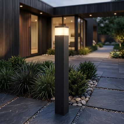 Candeeiro de exterior VESPER 1xG9/5W/230V IP44 80 cm preto