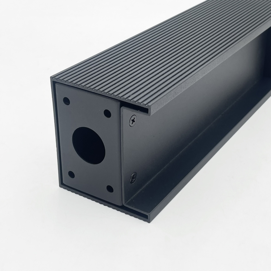 Candeeiro de exterior VESPER 1xG9/5W/230V IP44 80 cm preto