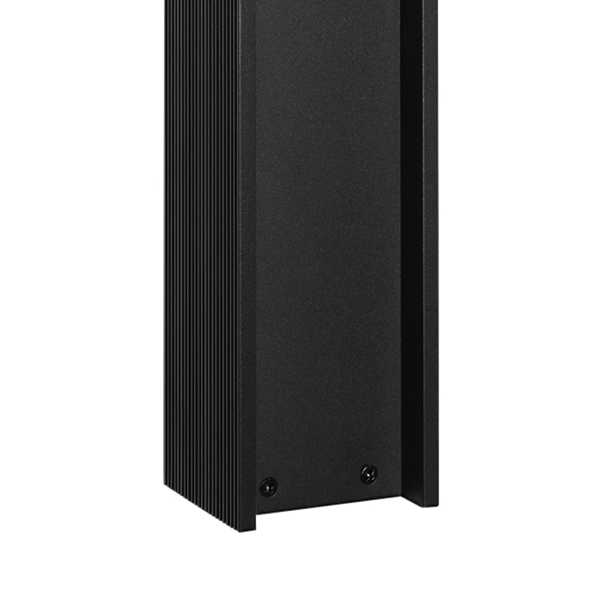 Candeeiro de exterior VESPER 1xG9/5W/230V IP44 80 cm preto