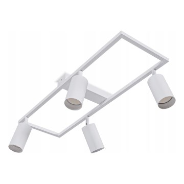 Candeeiro de focos 4x GU10/30W/230V branco