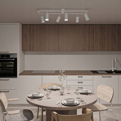 Candeeiro de focos 6xGU10/30W/230V branco