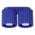 Candeeiro de focos AURA 2xGU10/10W/230V azul