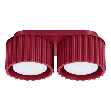 Candeeiro de focos AURA 2xGX53/10W/230V vermelho