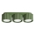 Candeeiro de focos AURA 3xGX53/10W/230V verde