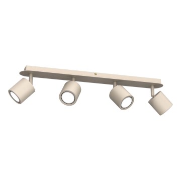 Candeeiro de focos DEMIA 4xGU10/8W/230V bege