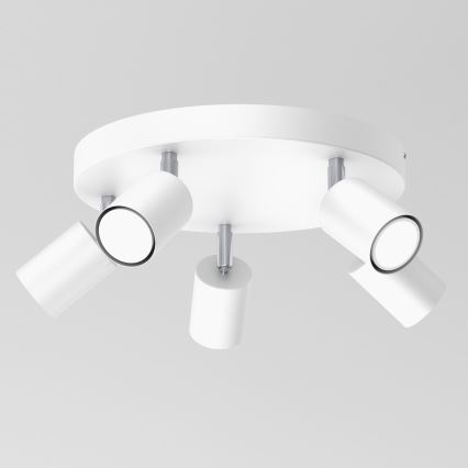 Candeeiro de focos FUN 5xGU10/8W/230V branco