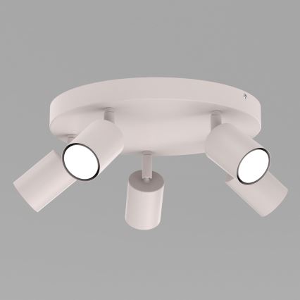 Candeeiro de focos FUN 5xGU10/8W/230V, cor creme