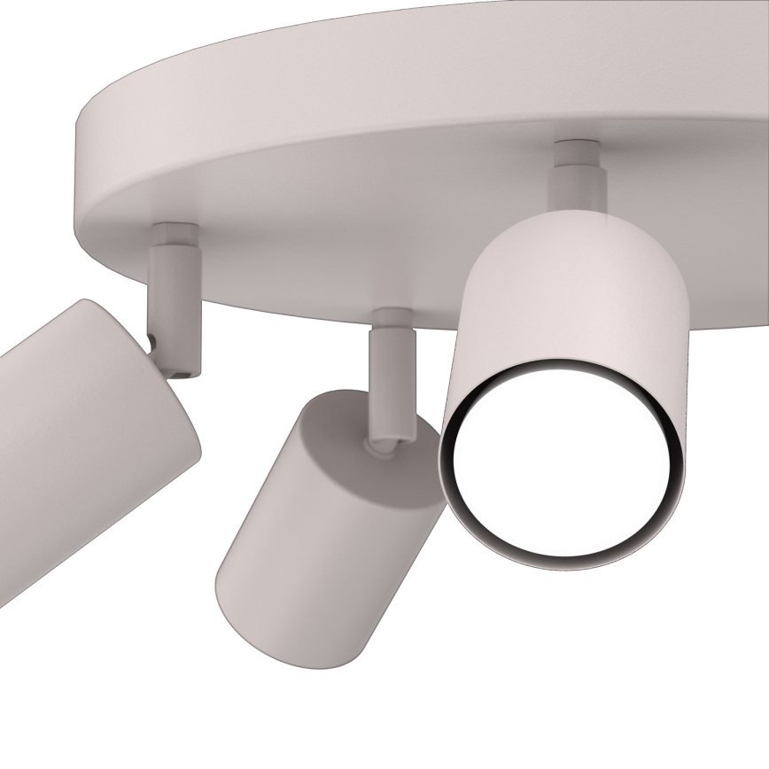 Candeeiro de focos FUN 5xGU10/8W/230V, cor creme