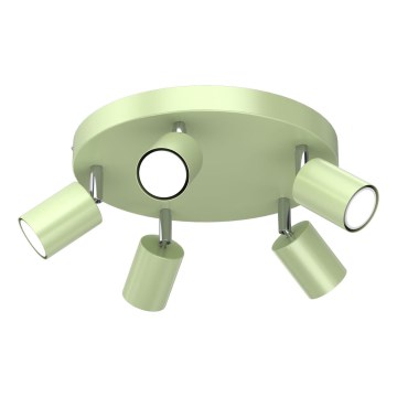 Candeeiro de focos FUN 5xGU10/8W/230V verde