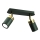 Candeeiro de focos JOKER 2xGU10/25W/230V verde/dourado