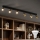 Candeeiro de focos LED TOP 6xGU10/10W/230V dourado/preto