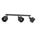 Candeeiro de focos PARKLA 3xE27/15W/230V preto