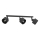 Candeeiro de focos PARKLA 3xE27/15W/230V preto
