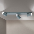 Candeeiro de focos PENN 3xGU10/13W/230V cinzento