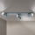 Candeeiro de focos PENN 3xGU10/13W/230V cinzento