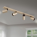 Candeeiro de focos SEAN 4xGU10/13W/230V dourado