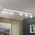 Candeeiro de focos SEAN 5xGU10/13W/230V branco