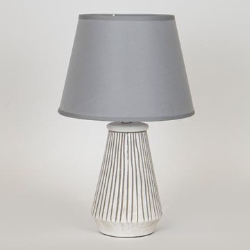 Candeeiro de mesa 1xE14/40W/230V pátina/cinzento