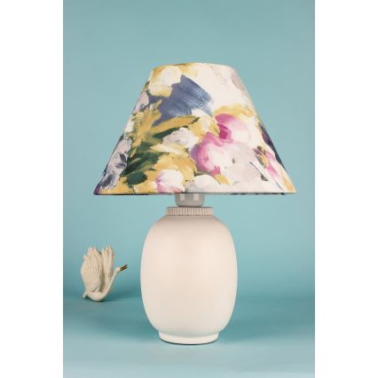 Candeeiro de mesa 1xE27/40W/230V branco/colorido