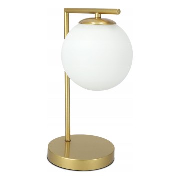 Candeeiro de mesa 1xE27/40W/230V dourado/branco