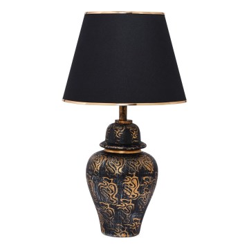 Candeeiro de mesa 1xE27/40W/230V preto