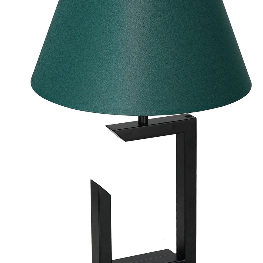 Candeeiro de mesa 1xE27/60W/230V 45 cm verde/dourada