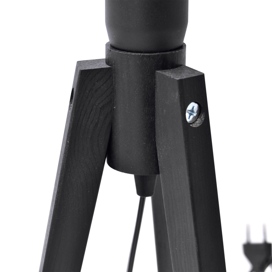 Candeeiro de mesa ALBA 1xE27/15W/230V creme/pinho