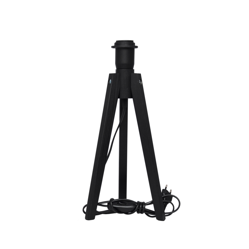 Candeeiro de mesa ALBA 1xE27/15W/230V creme/pinho