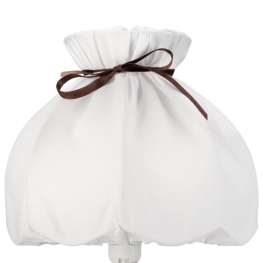 Candeeiro de mesa ALESSANDRO 1xE27/60W/230V faia