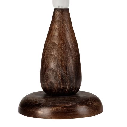 Candeeiro de mesa ALESSANDRO 1xE27/60W/230V faia