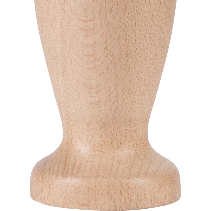 Candeeiro de mesa AMFORA 1xE27/60W/230V bege/faia