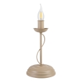 Candeeiro de mesa ANTON 1xE14/60W/230V bege