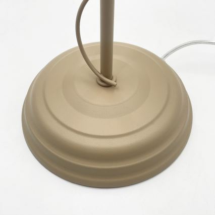 Candeeiro de mesa ANTON 1xE14/60W/230V bege